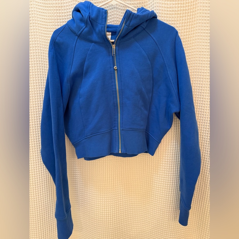Lululemon Scuba Full Zip Cropped Hoodie - Picture 2 of 4